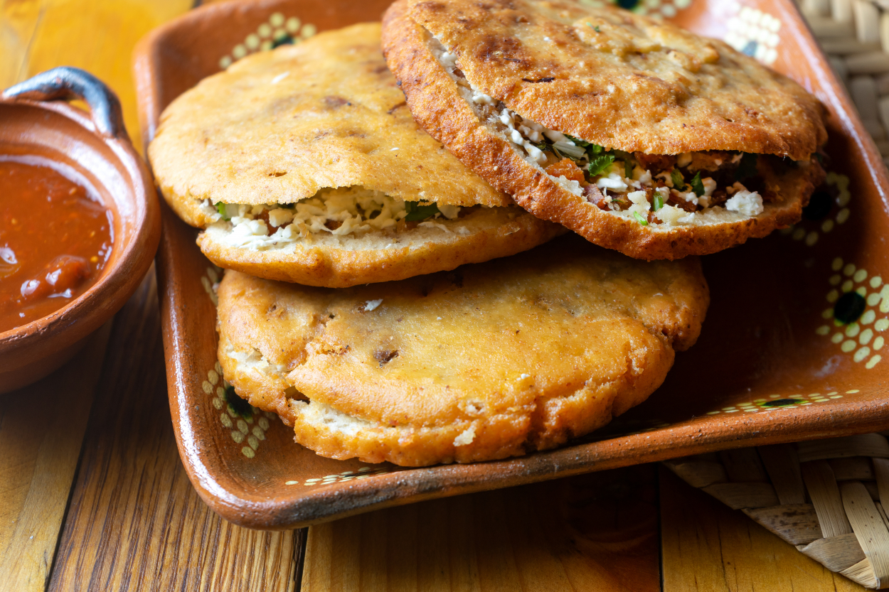 mexican food gorditas